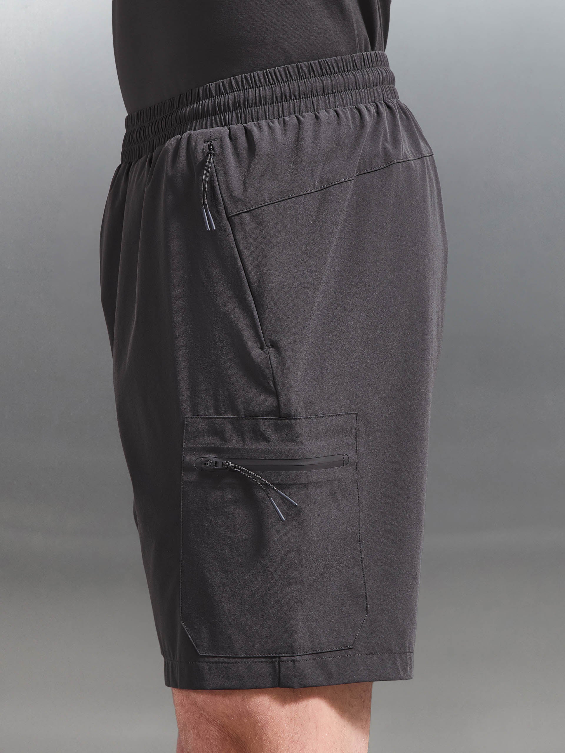 Active Cargo Short in Grey - Image 6