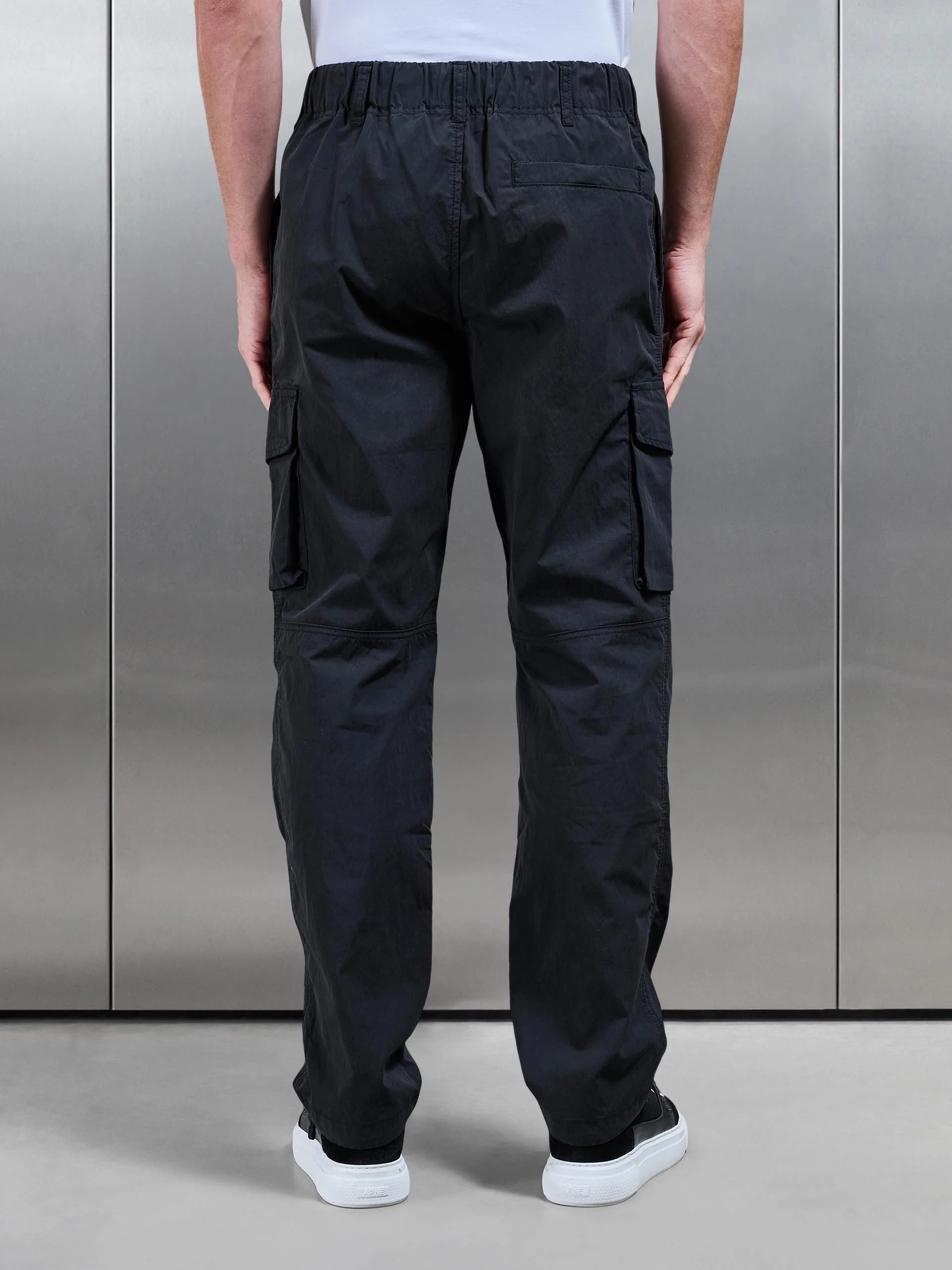 Parachute Cargo Pant in Black - Image 3