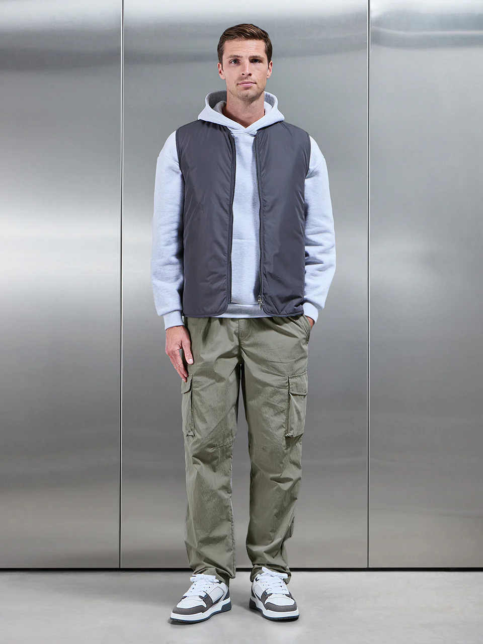 Parachute Cargo Pant in Olive - Image 3